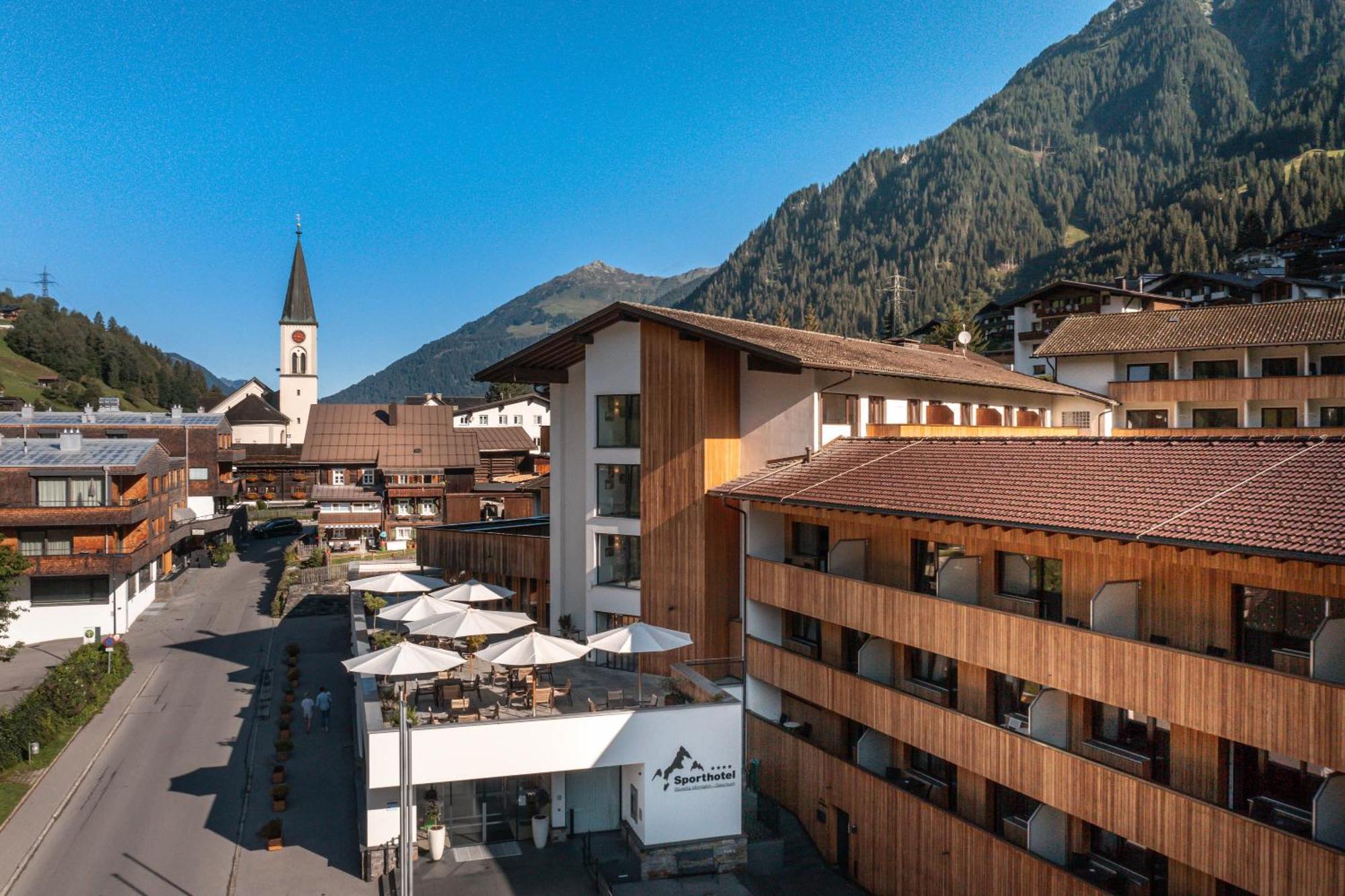 Sporthotel Silvretta Montafon Gaschurn Exterior foto